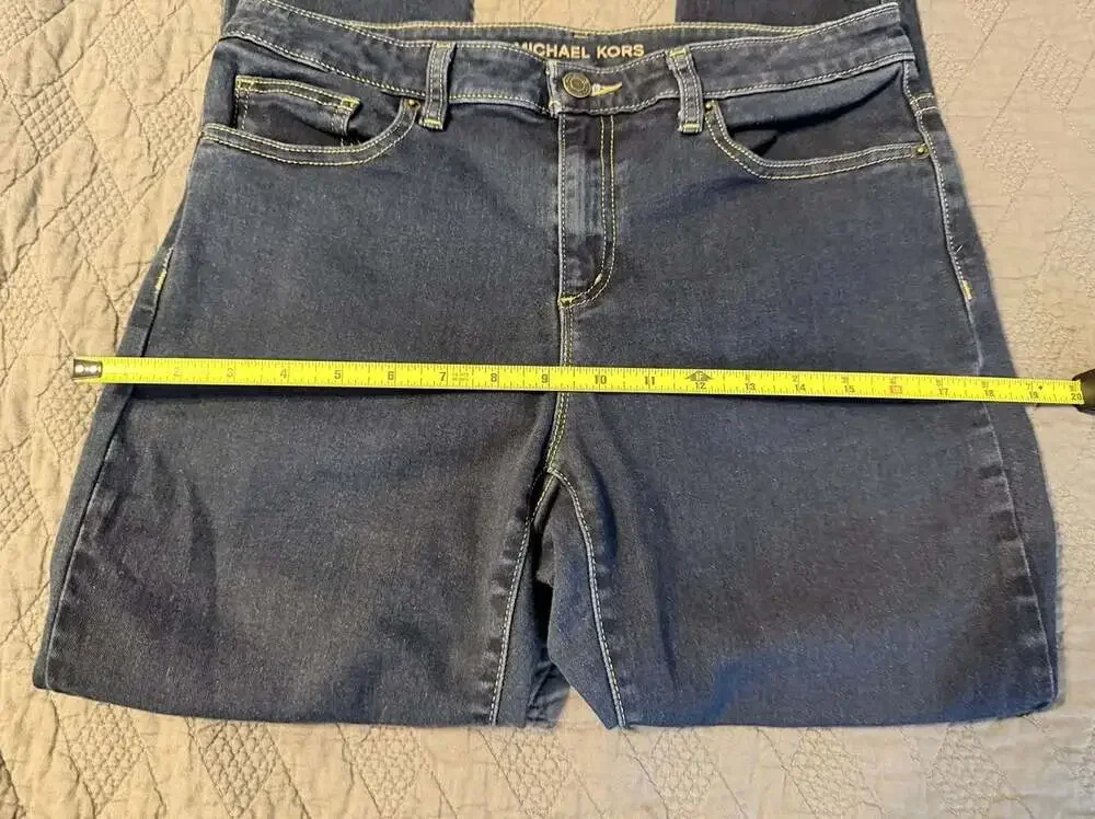 Michael Kors Women's Dark Wash Skinny Jeans Size 10